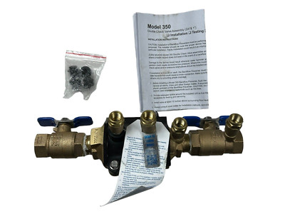 Zurn Wilkins 34-350 Double Check Backflow Preventer New Open Box