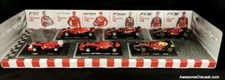 BURAGO FERRARI RACING F1 FORMULA 1 SET X 6 CARS 1/43 scale models BNIB 2024