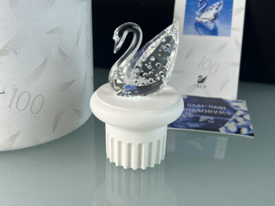 Swarovski Figur 187407 Scs Schwan 5 cm. Ovp & Zertifikat - Top Zustand  