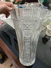  VASO IN CRISTALLO VINTAGE h33 cm