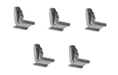 DASH BOARD TRIM MOLDING CLIPS SET OF 5 VOLKSWAGEN T1 BUG BEETLE 1958-1967