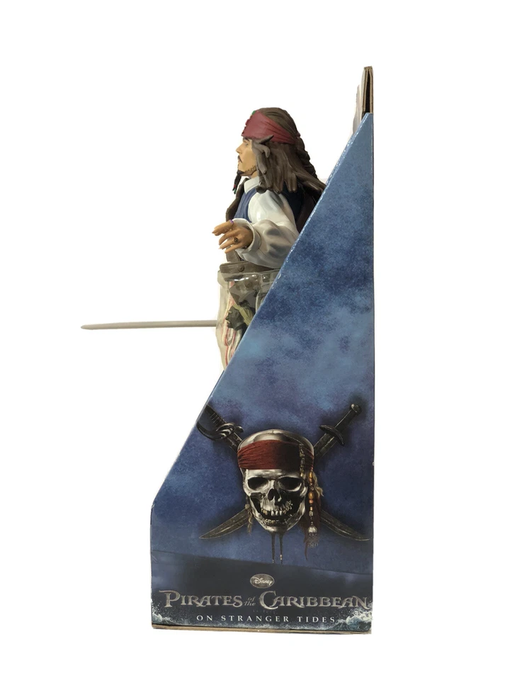 Figura Coleccionista Piratas del Caribe 12" Jack Sparrow Jakks Pacific Johnny Foto 4 de 4