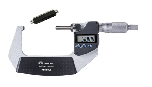 Mitutoyo Digimatic Double Spherical Micrometer 395-273-30 BMD-75MX New