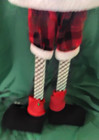 Plush Free-Standing Santa Claus with Long Posable Wooden Legs - 27" Tall — photo 8