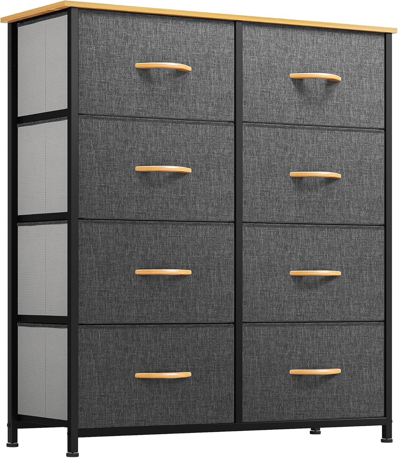 8-Drawer Fabric Dresser - Tall Storage Chest for Closet Organization