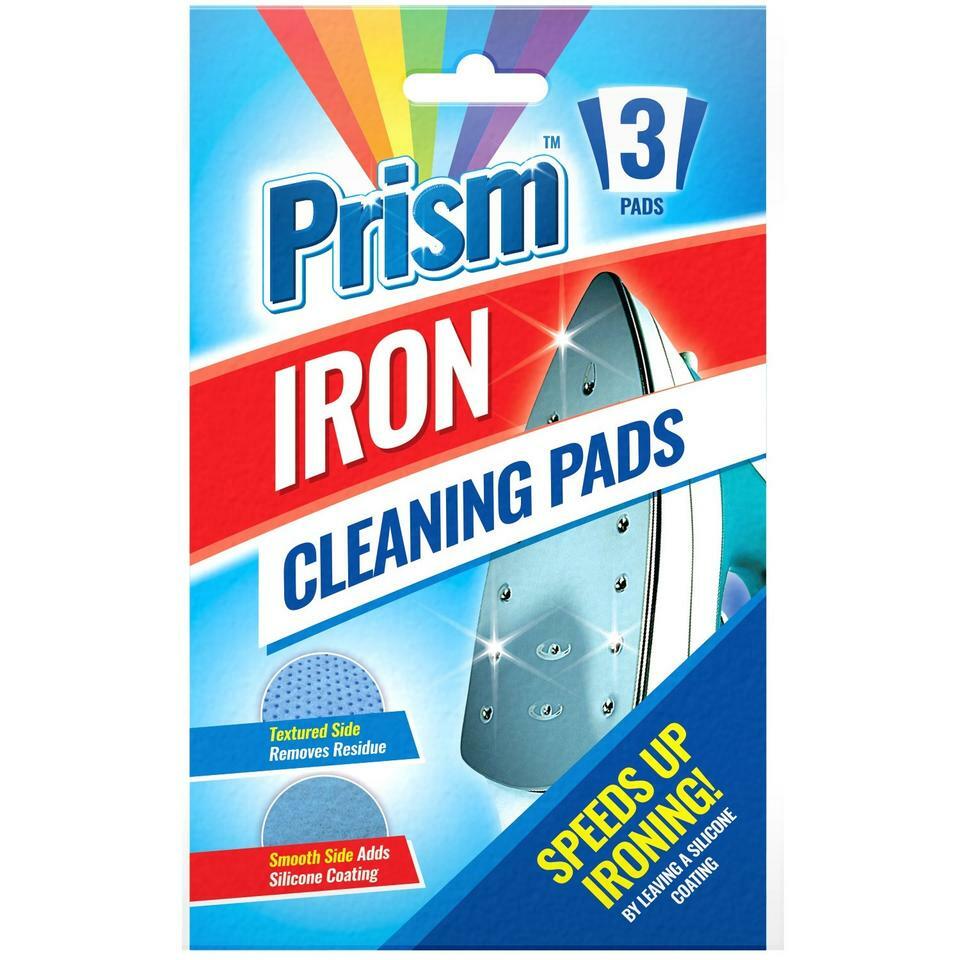 3 Iron Cleaner Cleaning Pads Soleplate Removes Burnt Residue Adds