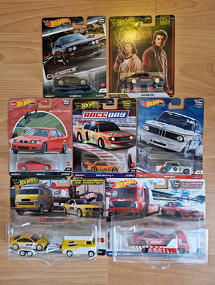 Hot Wheels Car Culture BMW M3 Set Team Transport Stranger Things FPY86 OVP
