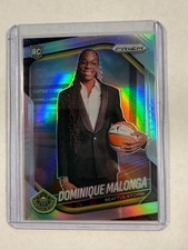 2025 Panini Prizm WNBA - Rookie Variation Dominique Malonga #144 Silver Prizm...