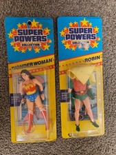 Product Image: Kenner Super Powers Wonder Woman and Robin Action Figures Sealed