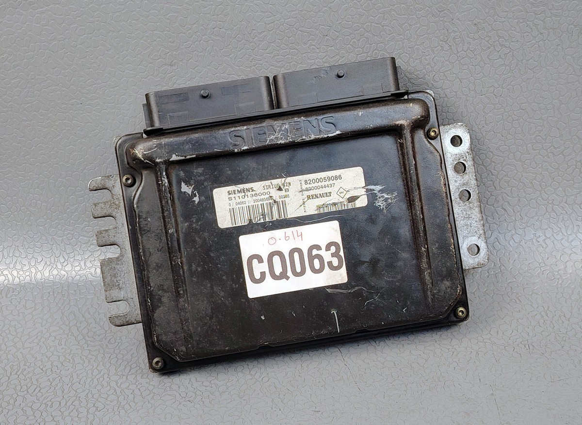 2002 Renault Clio II BB/CB 1.4 ENGINE ECD ECM ECM 8200059086