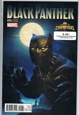 BLACK PANTHER (2016-2018) #5 VARIANT KABAM CONTEST OF CHAMPIONS GAME VARIANT (1: