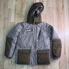 Volcom Breck Insulated Winter Coat Youth Large Snow Jacket Hood Zip