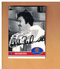 MICKEY REDMOND AUTOGRAPHED 1991-92 FUTURE TRENDS '72 HOCKEY CANADA CARD SIGNED