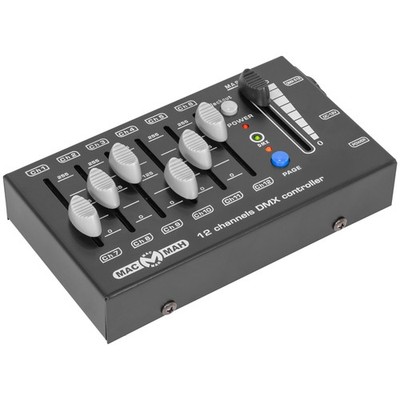 Mac Mah DMX-12 DMX Controller 12-Kanal Lichtsteuerung LED PAR XLR Scheinwerfer