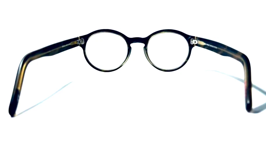 ANDY WOLF 4542 COL.E BROWN GREY AUTHENTIC FULL RIM EYEGLASSES FRAMES 49-21-145 - Image 4 of 4