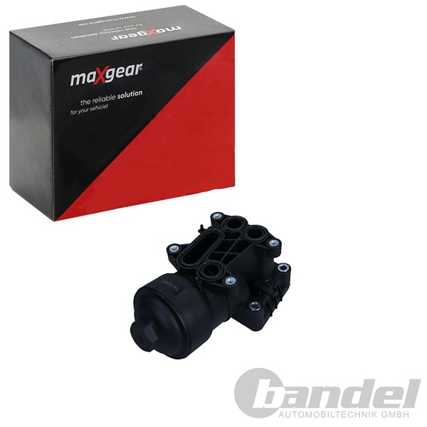 Maxgear ÖLfiltergehÄUse Mit Filter Passend FüR Audi A1 A3 A4 A5 A6 Q3 Q5 Tt-image
