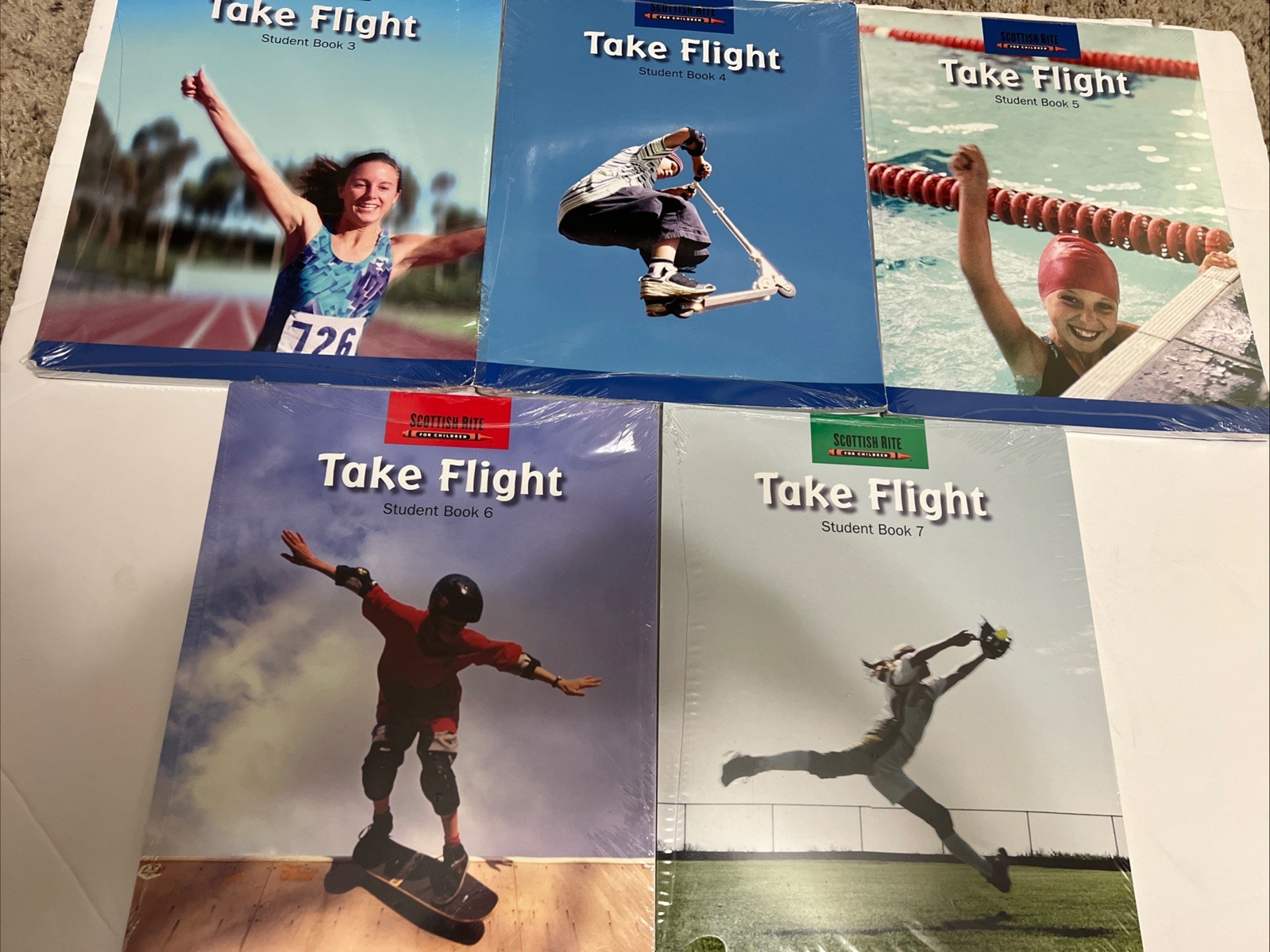 Take Flight, Student Books 3, 4, 5, 6, & 7 Scottish Rite For