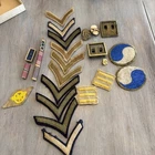 New ListingU.S. Military WW-2 misc. bars, belt buckles Patches lapel pins, etc.