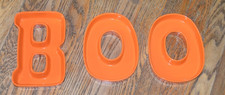 Vintage Lillian Vernon Orange BOO Tidbit dish...