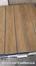 Light Oak Luxury Click Vinyl Flooring 5mm £19.99 M2 BUILT IN UNDERLAY LVT/SPC