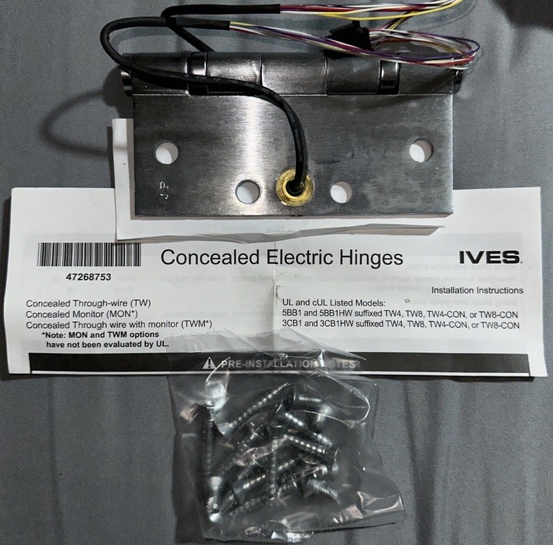 New Ives, H. B. 5BB1 4.5X4.5 630 TW8 CON | 5BB1 4-1/2" x 4-1/2" Butt Hinge