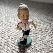 Vintage 2003 Bobble Dobbles 8”David Beckham Bobble Head 