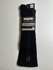 Hollow Alpaca Compression Wide Calf Socks Unisex Large M 10-13/W 10.5-12 New