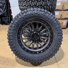 20x9 Arena Mission Gray Wheels 35 Avix Rt Tires 8x6.5 Dodge Ram 2500 3500