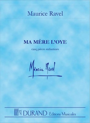 Ma mere l'oye pour instrument de vent et percussion partition miniature | Ravel