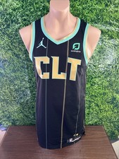2022-23 Charlotte Hornets Basketball City Edition Mint Blank Issued Jersey 46+6