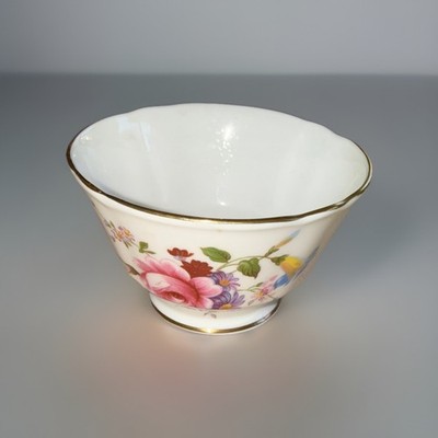 Alte Royal Crown Derby English Bone China Zuckerdose / Teedose (B36)