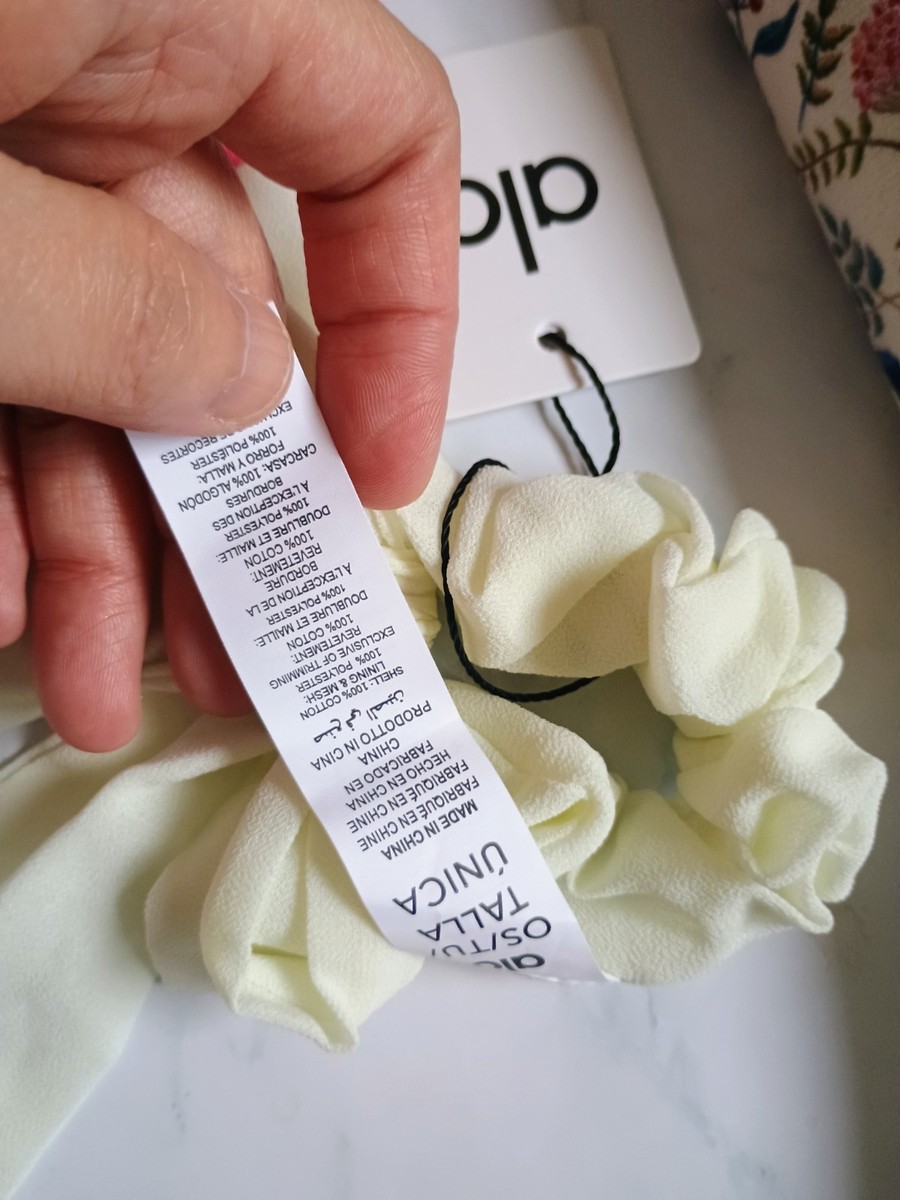 USA SELLER! Alo Yoga Hair Ties Love Knot Bow In Oat Milk | eBay