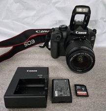 Canon EOS 4000D Digital DSLR Camera 18-55mm Zoom Lens With Strap Charger
