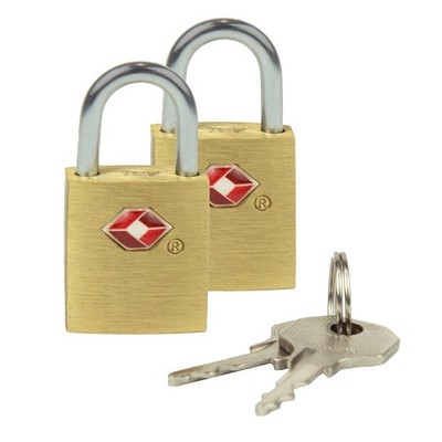 TSA Set of 2 Padlocks Luggage Locks