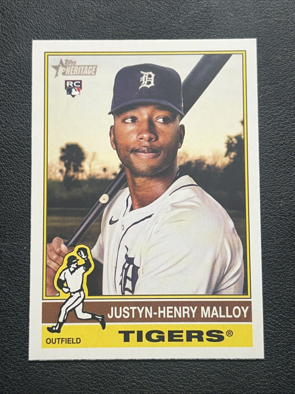 2025 Topps Heritage JUSTYN-HENRY MALLOY RC #305