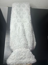 Długa butelka na gorącą wodę 2 l - wzór szarego misia - otwarta nigdy nie używana