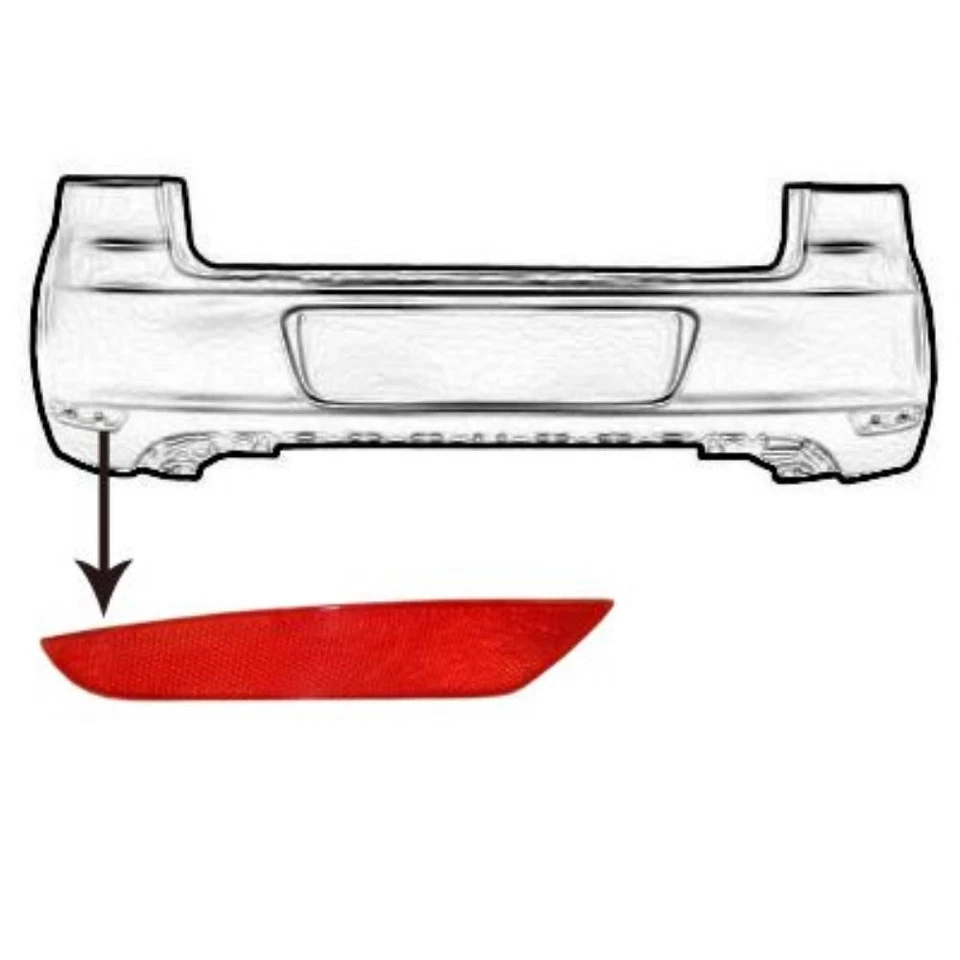 VAN WEZEL Réflecteur Gauche Compatible Pour VW Golf VI 5K1 - Photo 1/1