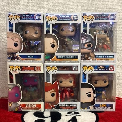 Funko Marvel Thor Loki Wanda 6 Figuren Sammler Set ungeöffnet