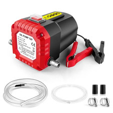 Electric Car Diesel Engine Oil Change Transfer Extractor Suction Syphon Pump 12V