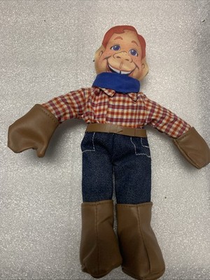 Vintage Howdy Doody Cowboy Plush Stuffed Doll 10'' Applause Three Cheers 1988