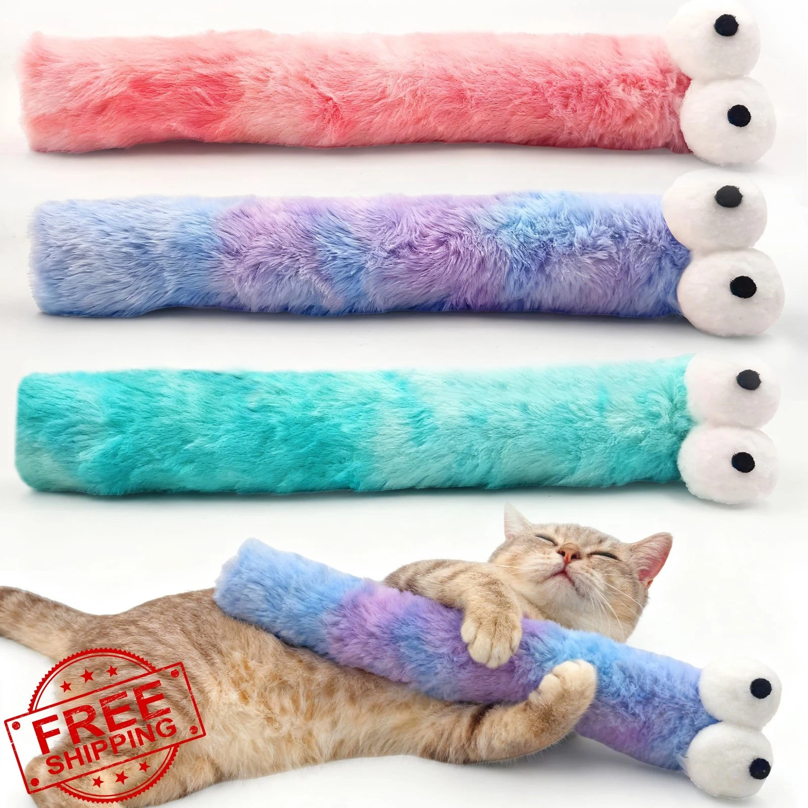 KIROYAL 3 Pack 13" Catnip Kicker Toys