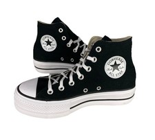 NEW Converse Chuck Taylor All Star Lift Platform Hi Black B GRADE Womens Sz 6.5