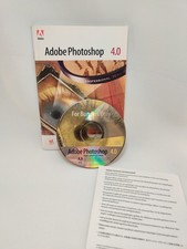 Adobe Photoshop 4.0 for Mac with Serial Number Used Vintage Software