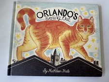 Orlando’s Evening Out By Kathleen Hale Hardback Orlando the Marmalade Cat VGC HB