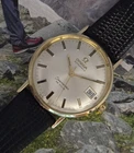 1972 Vintage 14k Solid Gold Omega Seamaster Devil 34mm Automatic Datejus