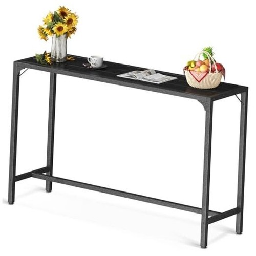 54 Inch Patio Bar Table, Outdoor Bar Height Table, Tall Bar Counter Pub