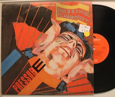 Bram Tchaikovsky Lp Pressure On Polydor - Vg++/ Vg++ (Promo Stamp)