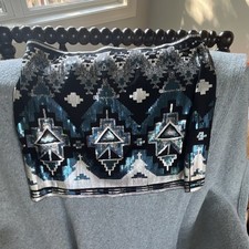 Express sequin mini skirt size medium