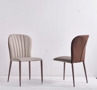 Beiger Esszimmer Stuhl Esszimmer MöBel Designer Kunstleder StüHle Neu