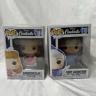 Funko Pop! Disney Cinderella #738 Fairy Godmother #739 Lot Of 2